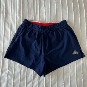 Tracksmith Navy Blue Rain Shorts - Size XS